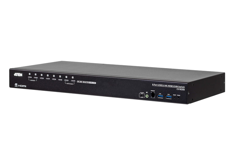 ATEN 8-Port HDMI KVM Switch – USB-Anschlüsse, 4K-Auflösung
