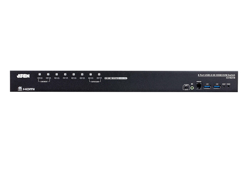 ATEN 8-Port HDMI KVM Switch – USB-Anschlüsse, 4K-Auflösung