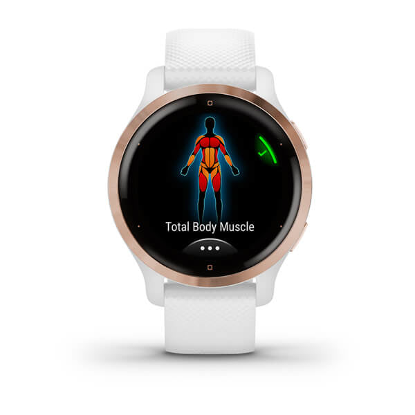 Garmin Venu 2S Smartwatch – Gesundheitsanalyse, Fitnessfunktionen
