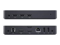 Dell Dockingstation – USB 3.0, Ultra HD für drei Bildschirme