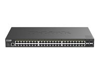 D-Link Gigabit-Switch – 52 Ports, PoE für einfache Netzwerke