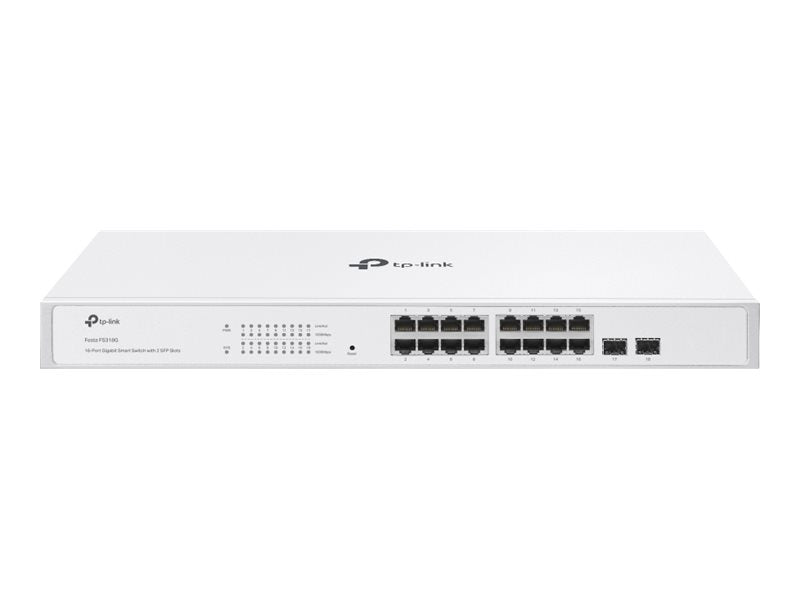 TP-Link Smart Switch – 16 Ports, Gigabit Ethernet