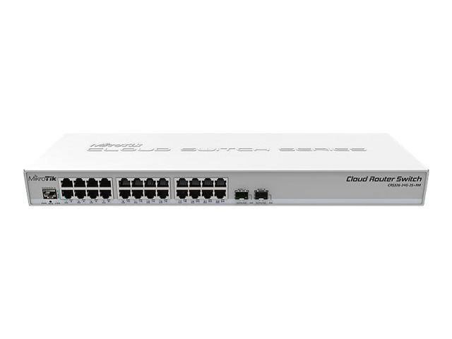 Mikrotik Cloud Router Switch – 24 Gigabit-Ports, 2 SFP+ für schnelles Netzwerk
