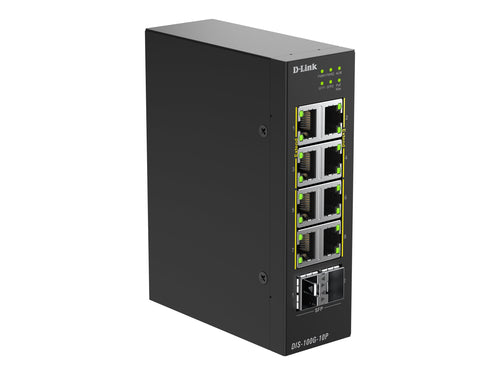 D-Link PoE Netzwerk-Switch – 8 Ports, einfache Installation