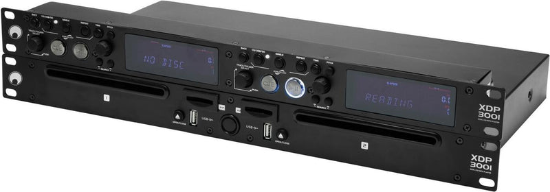 OMNITRONIC DJ Doppel-CD-Player – Spielt CDs und MP3s