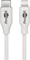 Goobay Datenkabel – Lightning zu USB-C, 1 m, Weiß