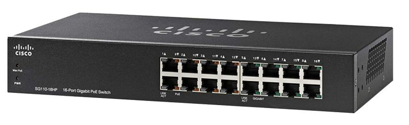 Cisco 16-Port PoE Switch – Einfache Netzwerkverbindung für kleine Unternehmen