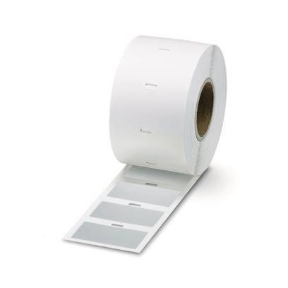 Phoenix Contact Druckeretikett – Silber, Polyester für Wärmeübertragung