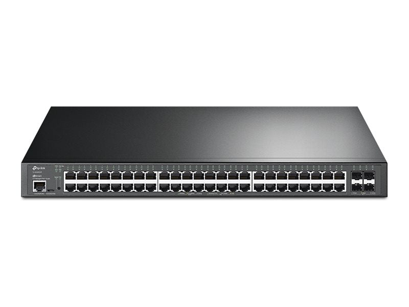 TP-Link JetStream Switch – 52 Anschlüsse, PoE+ Unterstützung