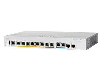 Cisco 8-Port Netzwerk-Switch – Schnelle Verbindungen, PoE-Unterstützung