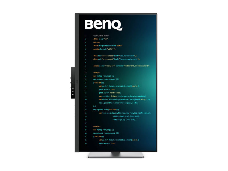 BenQ 32" 4K Monitor – HDR, USB-C-Anschluss