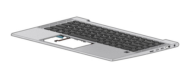 HP Notebook-Tastatur – Hinterleuchtet, mit Abdeckung für EliteBook 840 G8