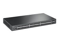 TP-Link 48-Port Managed Switch – Gigabit Ethernet, 4 SFP+ Slots