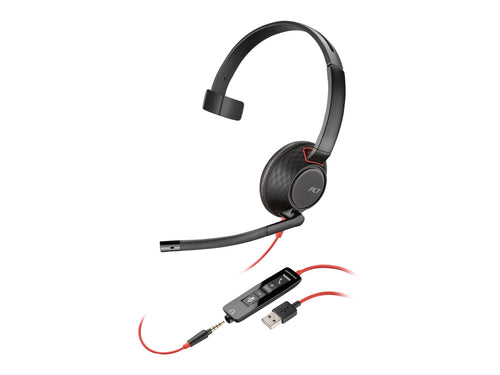HP Poly Blackwire Headset – USB-A, komfortabel für lange Gespräche