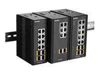 D-Link 8-Port Gigabit Switch – Robust, mit PoE+ für Industrie