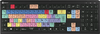 LOGIC-KEYBOARD Kabel-Tastatur – Für Adobe Premiere Pro, Deutsch