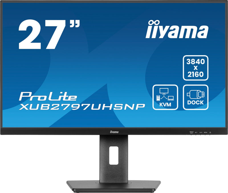 Iiyama 27" 4K Monitor – IPS-Display, USB-C-Anschluss