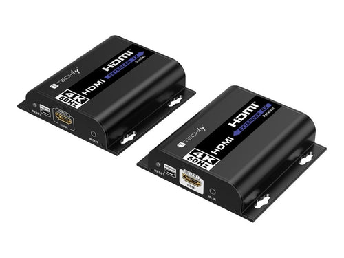 Techly HDMI Extender Set – 4K Videoübertragung bis 120m