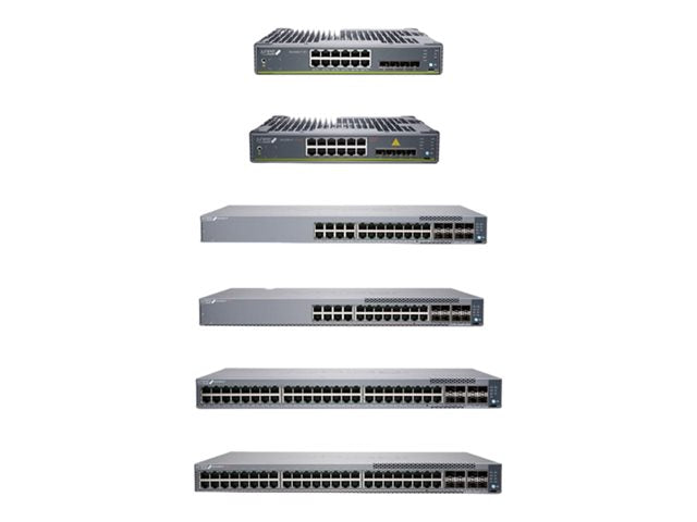 Juniper Switch – 12 Ports, 4 schnelle Uplink-Ports