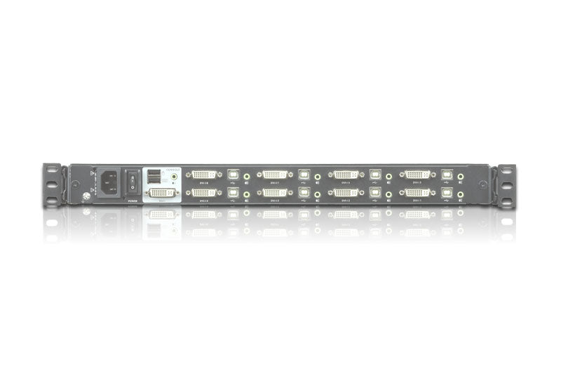 ATEN KVM-Konsole – 8-Port, Full HD Display