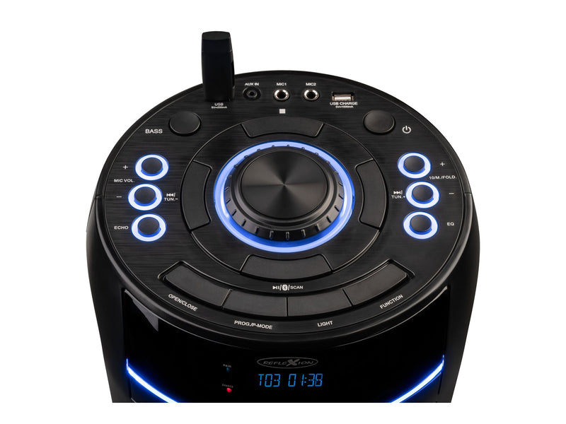 Ultramedia Party-Lautsprecher – Bluetooth, LED-Lichter