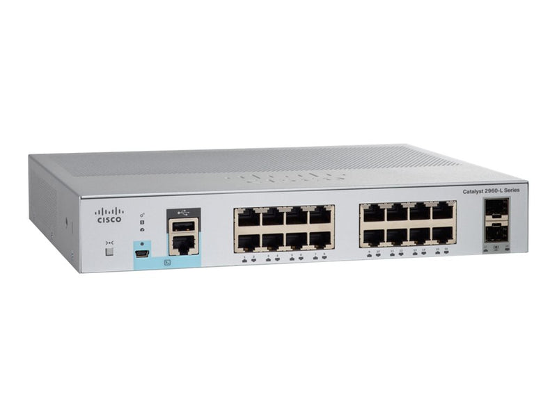 Cisco Netzwerk-Switch – 16 Anschlüsse, Gigabit-Geschwindigkeit