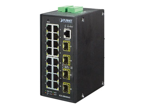 Planet Technology 20-Port Switch – für zuverlässige Netzwerkverbindungen