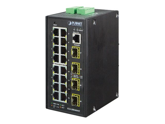 Planet Technology 20-Port Switch – für zuverlässige Netzwerkverbindungen