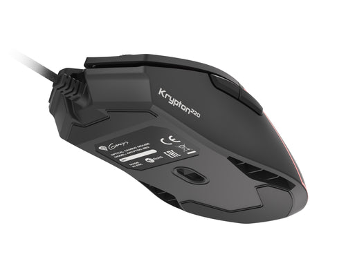GENESIS Gaming-Maus – Optisch, 6400 DPI, USB-Anschluss