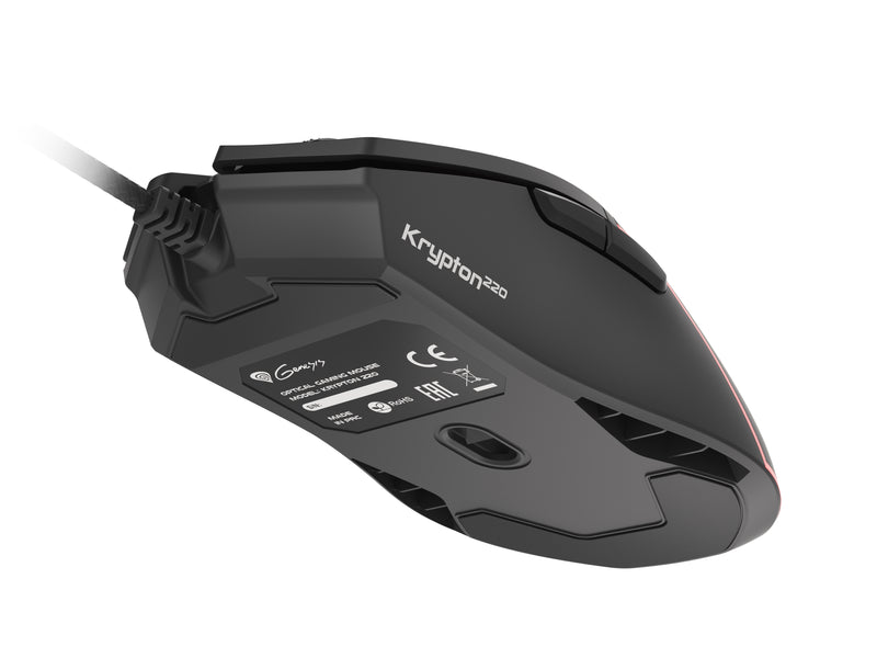 GENESIS Gaming-Maus – Optisch, 6400 DPI, USB-Anschluss