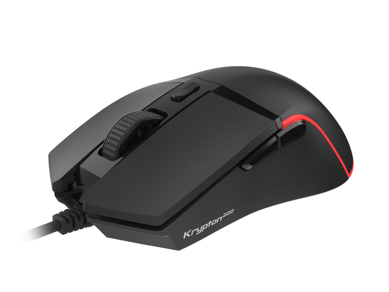 GENESIS Gaming-Maus – Optisch, 6400 DPI, USB-Anschluss