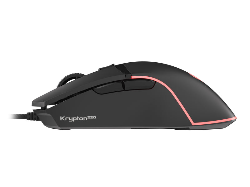 GENESIS Gaming-Maus – Optisch, 6400 DPI, USB-Anschluss