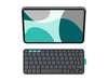 Logitech Flip Folio Tastatur-Case – Abnehmbar, Bluetooth