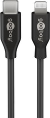 WENTRONIC Goobay Datenkabel – 2 m, Lightning zu USB-C