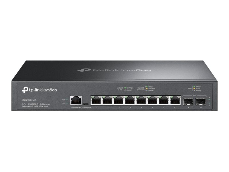 TP-Link Omada 8-Port Switch – 2.5G Ethernet, 10G Erweiterung