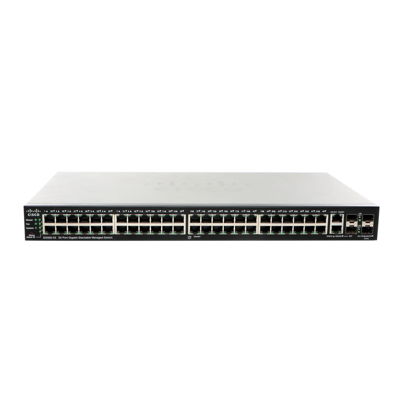 Cisco 52-Port Managed Switch – Gigabit Ethernet, Rack-montierbar