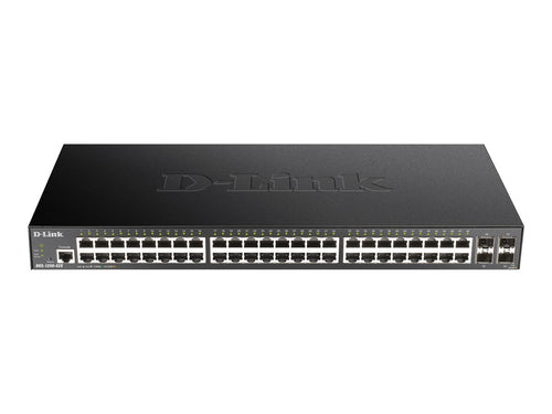 D-Link 52-Port Gigabit Switch – Smart Managed, stapelbar