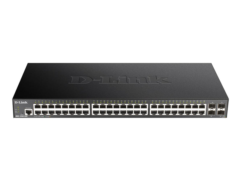 D-Link 52-Port Gigabit Switch – Smart Managed, stapelbar
