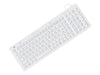 KEYSONIC USB-Tastatur – Hintergrundbeleuchtung, wasserdicht