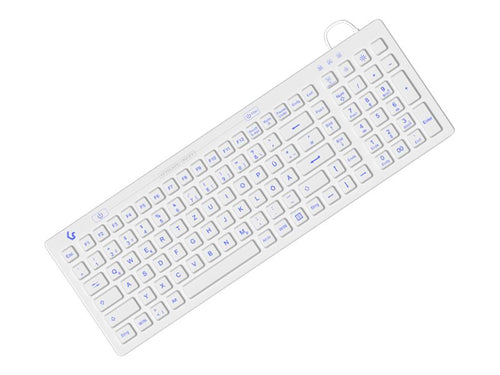KEYSONIC USB-Tastatur – Hintergrundbeleuchtung, wasserdicht