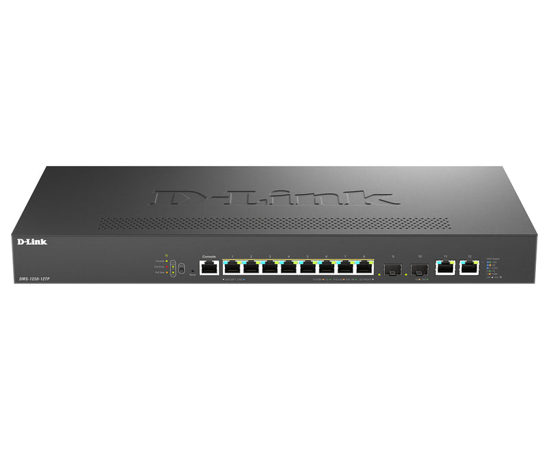 D-Link Netzwerk-Switch – 8 Ports mit PoE+ für effiziente Verbindungen