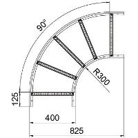OBO Bettermann Kabelbogen – 90° Winkel, robustes Stahlmaterial