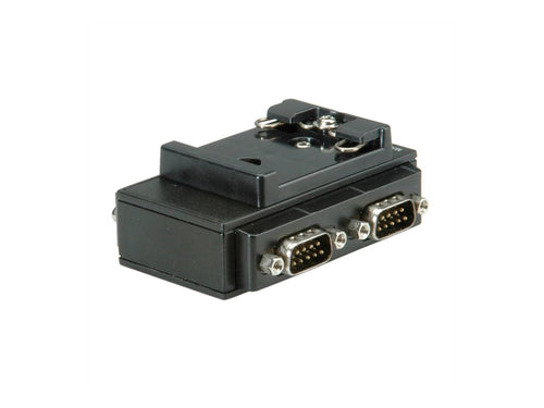 Roline USB-Seriell Adapter – Für DIN-Schienen, einfache Verbindung