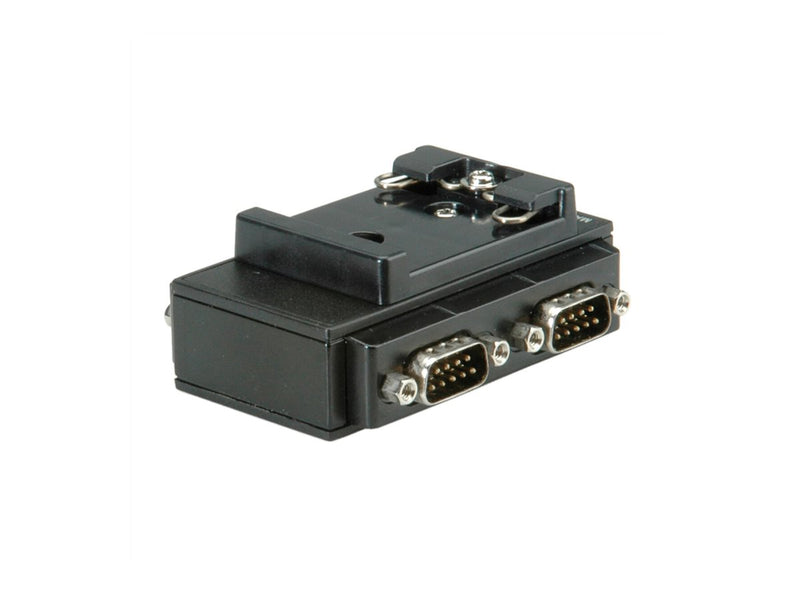 Roline USB-Seriell Adapter – Für DIN-Schienen, einfache Verbindung