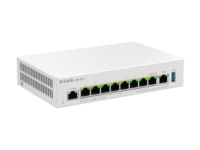 D-Link Business Router – 8 Ports, PoE-Unterstützung