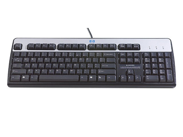 HP Tastatur – USB, italienisches Layout, silber/schwarz
