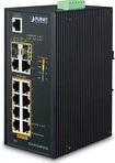 PLANET Industrial Switch – 8 PoE+ Ports, Wandmontage möglich
