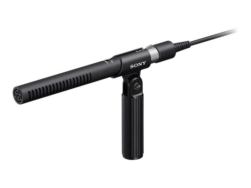 Sony ECM-778 Shotgun Mikrofon – Hochauflösendes Audio, XLR-Anschluss