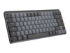 Logitech Kabellose Mini-Tastatur – Beleuchtet, Mechanisch