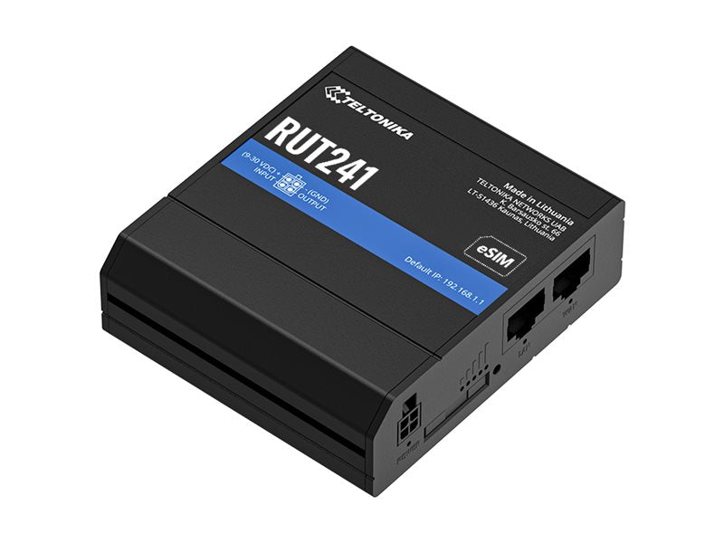 Teltonika Router – 4G/LTE, eSIM, bis zu 50 Verbindungen